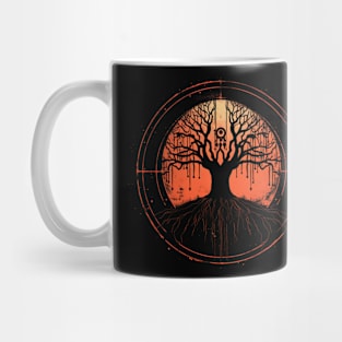 Spooky Halloween - Haunted Forest - Eerie Art - "Tree of Wonders" Mug